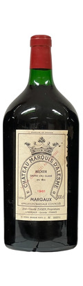 1981 Château Marquis d'Alesme Becker, Cru Classé Margaux (3 litre double magnum)