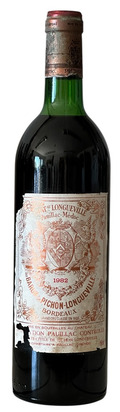 1982 Château Pichon-Longueville (Baron), Cru Classé Pauillac (damaged label & cap)