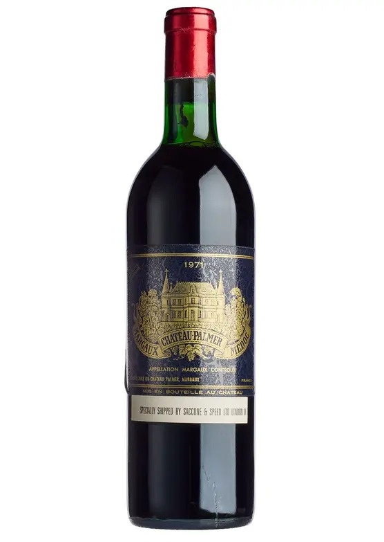 1971 Château Palmer, Cru Classé Margaux