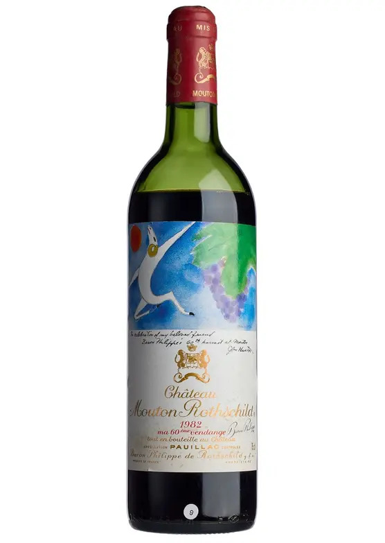 1982 Château Mouton-Rothschild, Premier Cru Classé Pauillac