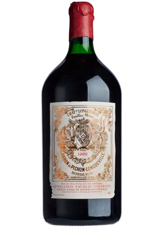 1982 Château Pichon-Longueville (Baron), Cru Classé Pauillac, Jeroboam (3L) 