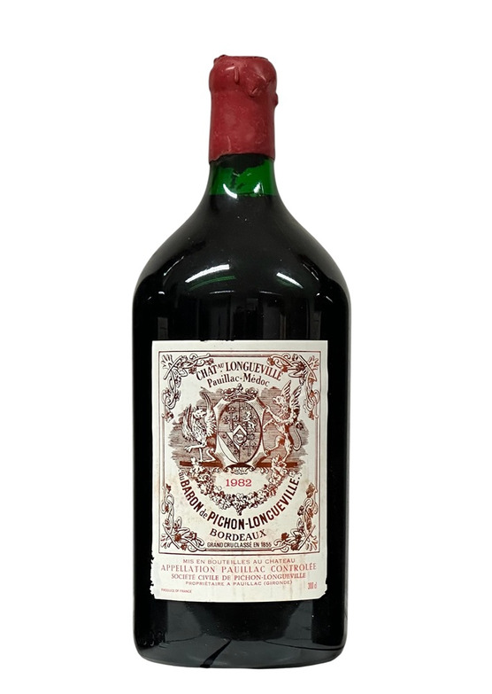 1982 Château Pichon-Longueville (Baron), Cru Classé Pauillac, Jeroboam (3L) 