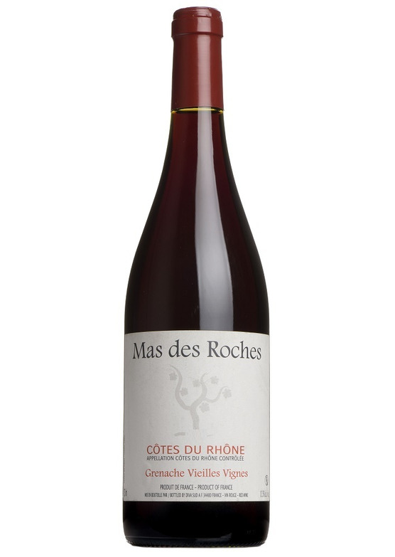 Grenache Vieilles Vignes Côtes du Rhône, Mas des Roches 2014