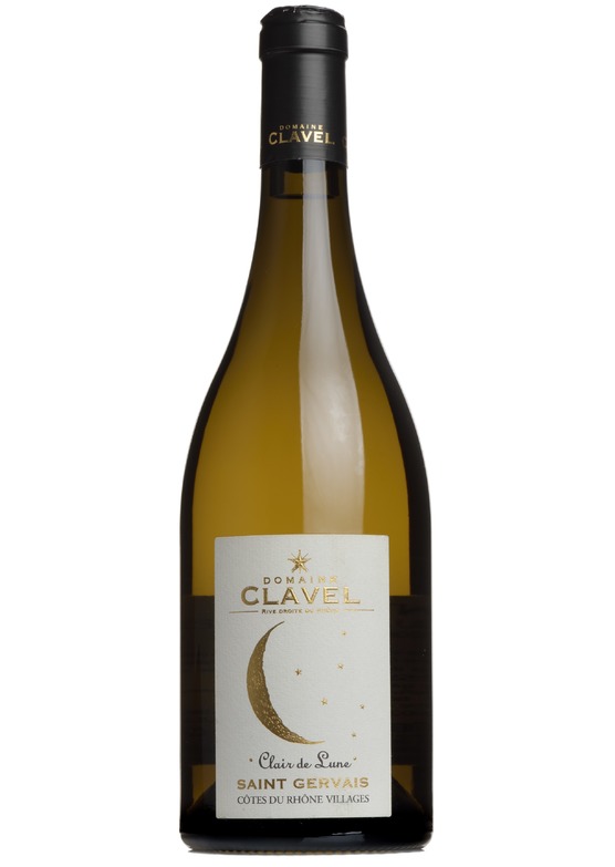 2017 'Clair de Lune' Blanc Côtes du Rhône Villages, Domaine Clavel | Mr ...