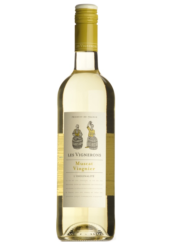 2016 Muscat/Viognier, Les Vignerons, Vin de France