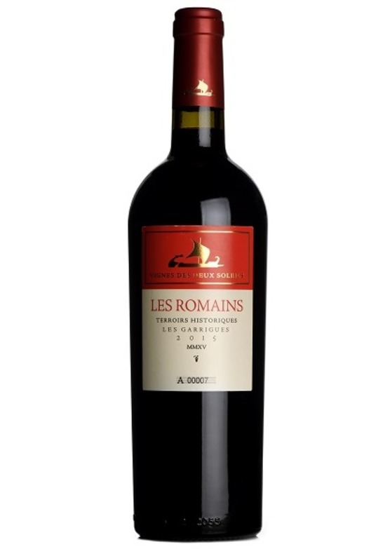 2015 Les Romains Rouge, Vignes des Deux Soleils, Languedoc (magnum)