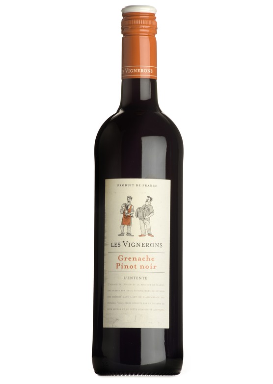 2021 Grenache/Pinot Noir, Les Vignerons, Vin de France