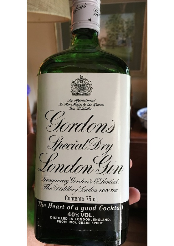 1970 Gordons Special Dry London Gin