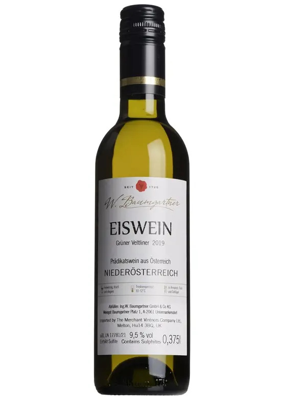 2019 Gr&uuml;ner Veltliner Eiswein, Dom&auml;ne Baumgartner, Nieder&ouml;sterreich (half bottle)