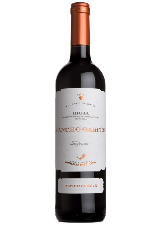 2015 Rioja Reserva, Sancho Garces, Patrocinio