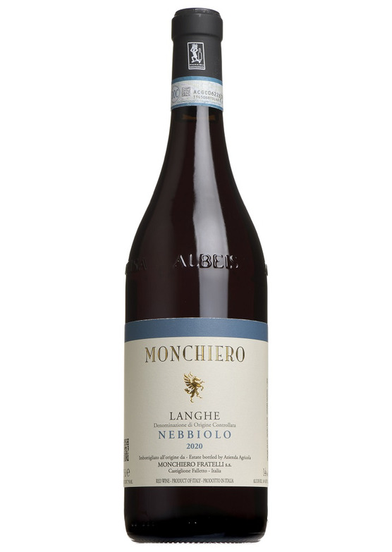 Nebbiolo Langhe, Monchiero, Piemonte 2020