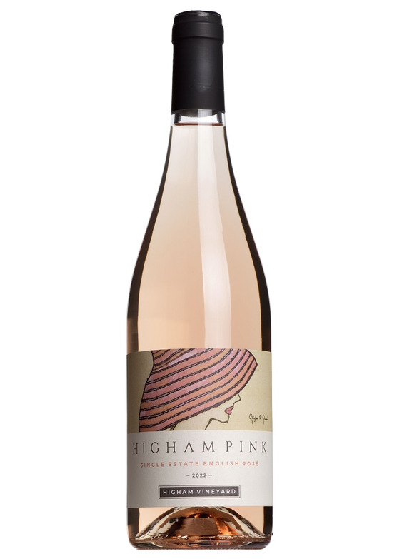 2022 'Higham Pink' Single Estate English Rosé, Higham Vineyard, Suffolk