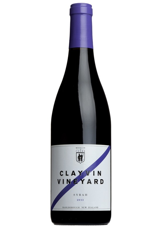 2013 Syrah 'Clayvin Vineyard', Wheeler&Fromm, Marlborough
