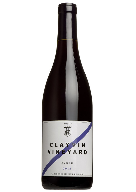 2016 Syrah 'Clayvin Vineyard', Wheeler & Fromm, Marlborough