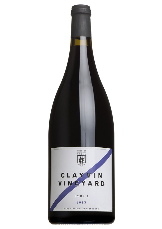 2015 Syrah 'Clayvin Vineyard', Wheeler & Fromm, Marlborough (magnum)