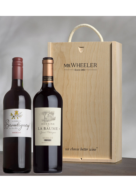 Great Grapes: Merlot Red Wine Duo Gift Box
