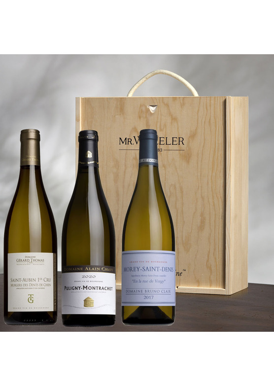 The Grandest White Burgundy Gift Box 