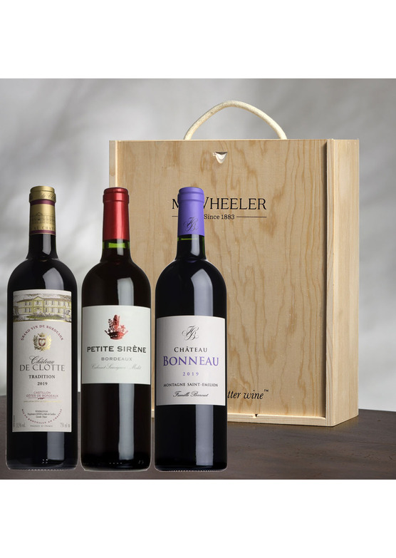 Best-Selling Claret Trio Gift Box 