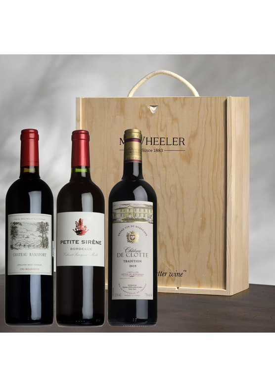 Best-Selling Claret Trio Gift Box 
