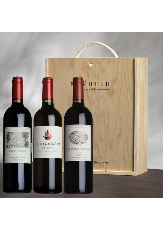 Best-Selling Claret Trio Gift Box 