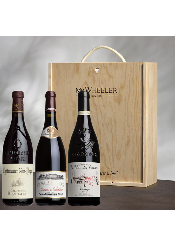 Top Rhône Trio Wine Gift Box