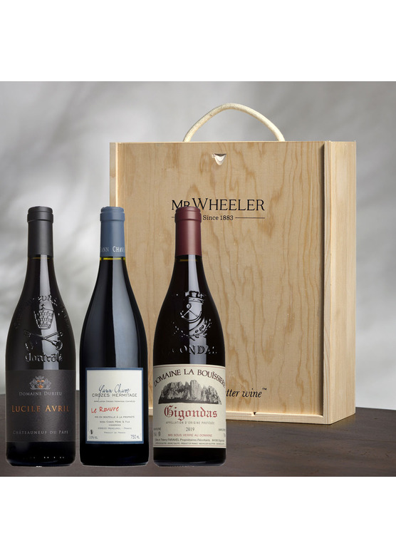 Top Rhône Trio Wine Gift Box