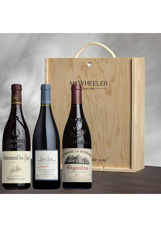 Top Rhône Trio Wine Gift Box