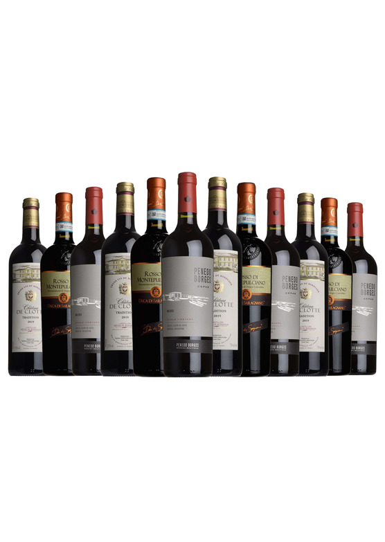 Christmas Entertaining Red Mixed Case