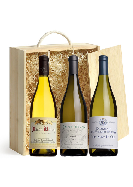 Top White Burgundy Gift Trio