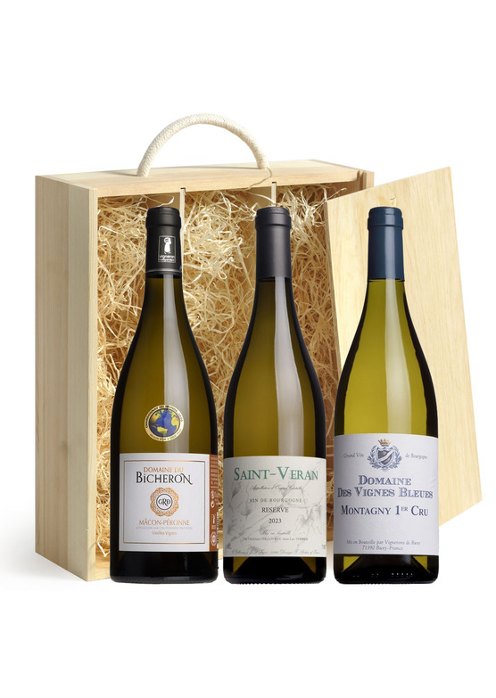 Top White Burgundy Gift Trio