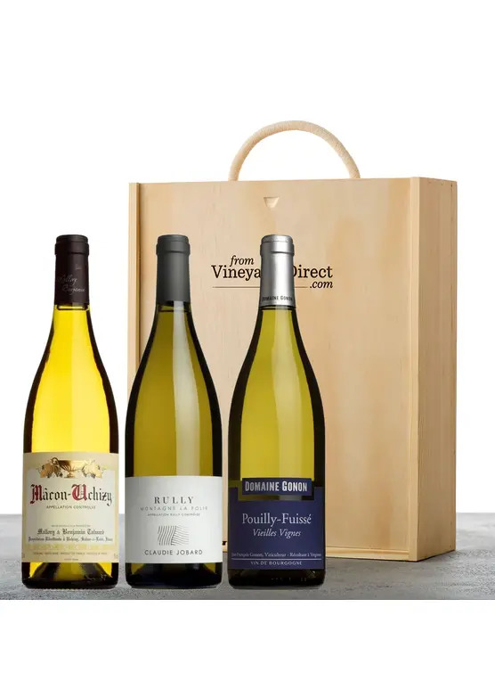 Top White Burgundy Gift Trio