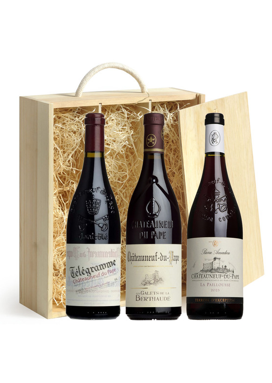 Châteauneuf-du-Pape Selection Trio Gift Box