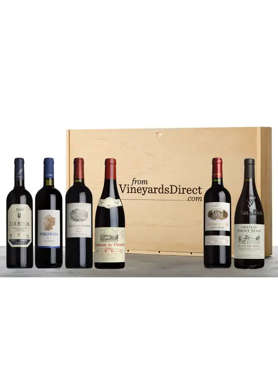 FromVineyardsDirect's Signature Six Red Gift Box