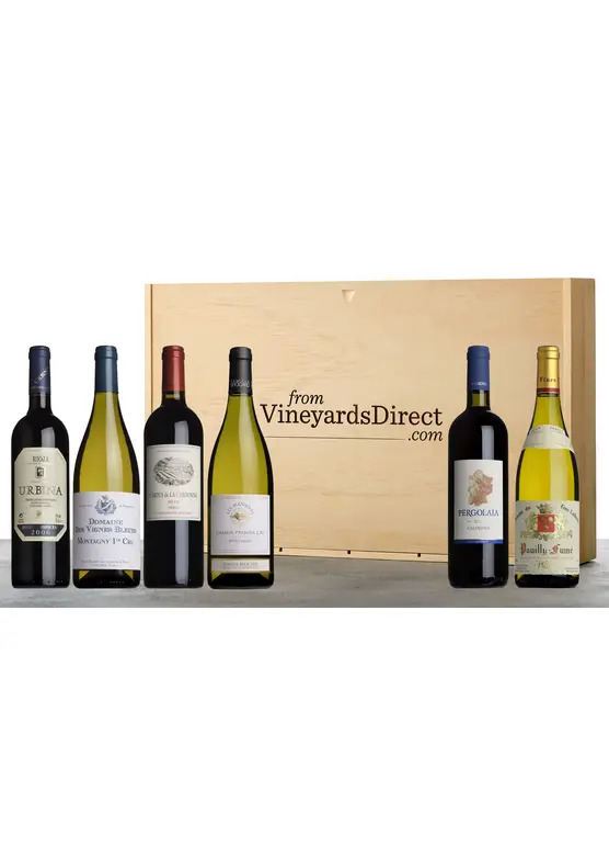 FromVineyardsDirect Signature Six Mixed Gift Box