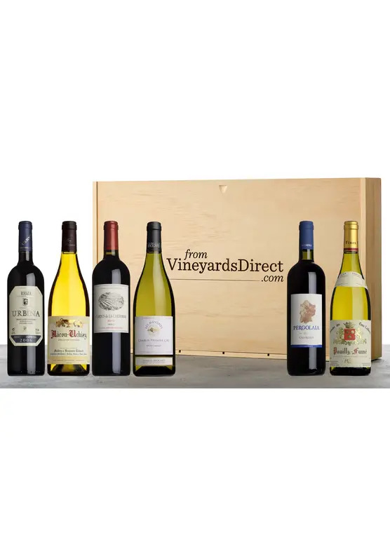 FromVineyardsDirect Signature Six Mixed Gift Box