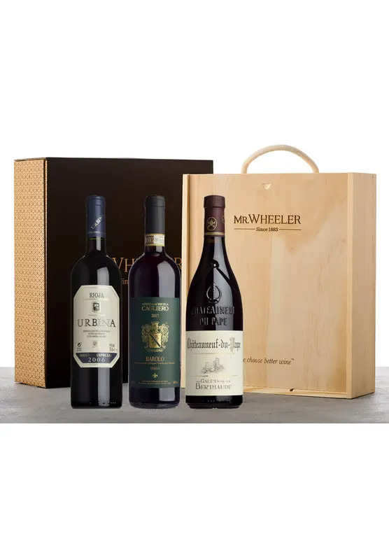 Fine European Reds Wine Gift Box 