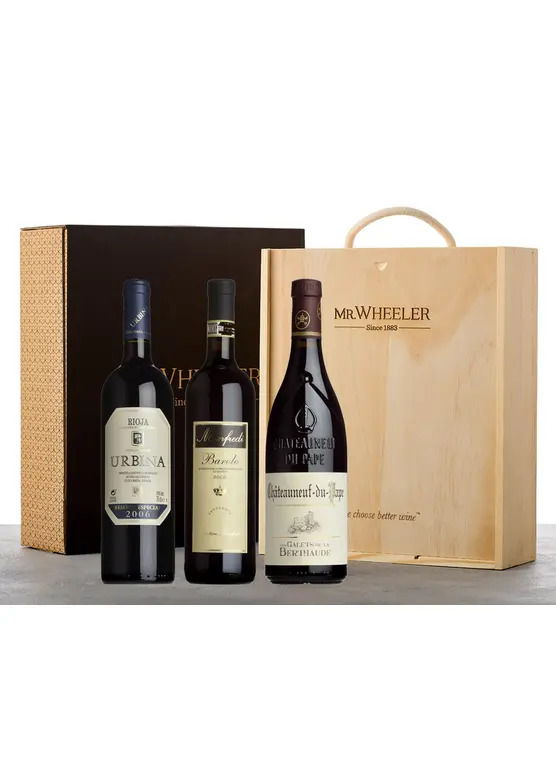 Fine European Reds Wine Gift Box 