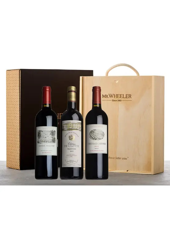 Best-Selling Claret Trio Gift Box 