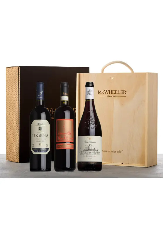 Fine European Reds Wine Gift Box 