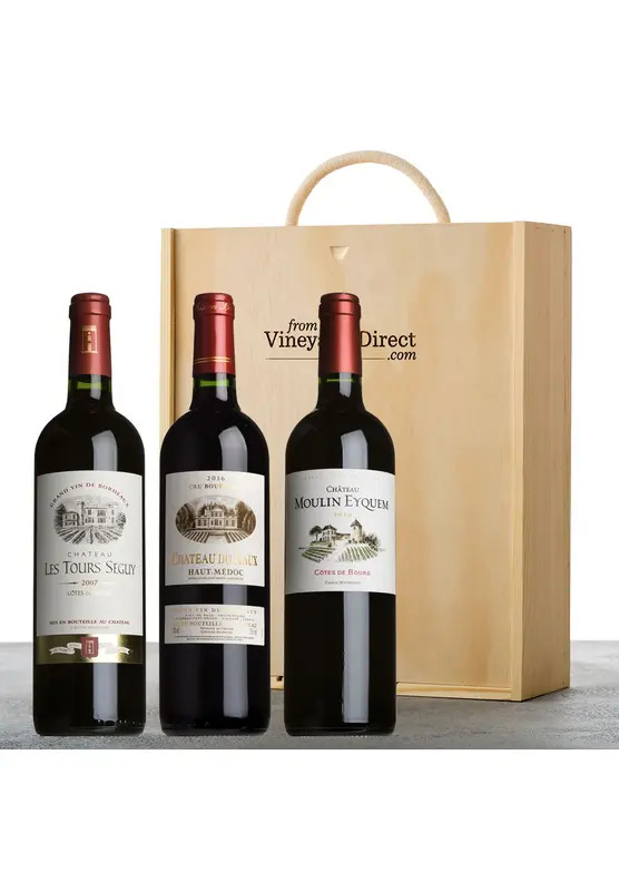 Claret Collection Wine Gift Box
