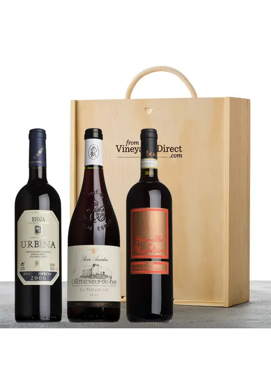 Fine European Reds Wine Gift Box