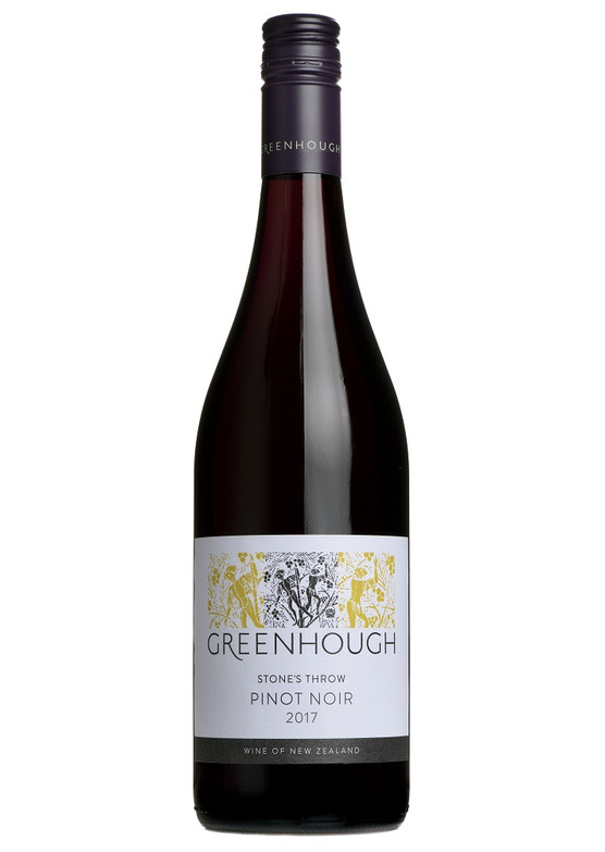 2017 Stone's Throw Pinot Noir, Greenhough, Nelson