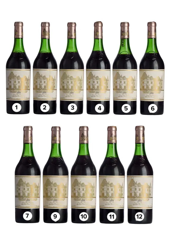 1982 Château Haut-Brion, Premier Grand Cru Classé Pessac-Léognan (Case 8)