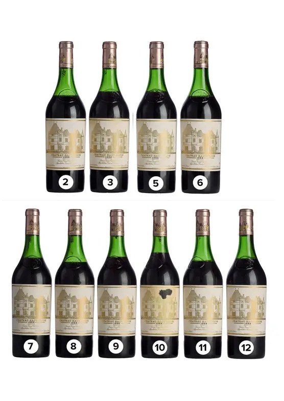 1982 Château Haut-Brion, Premier Grand Cru Classé Pessac-Léognan (Case 7)