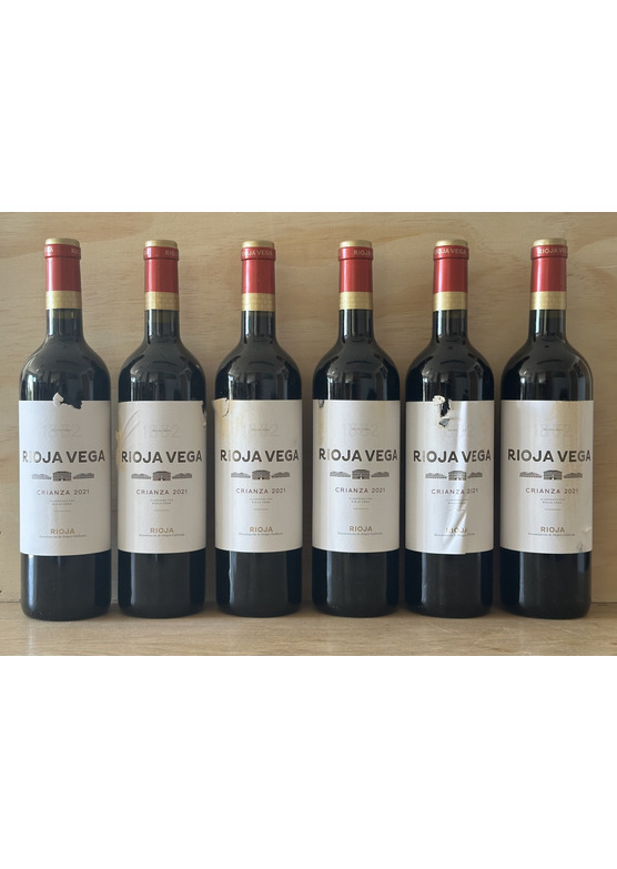 2021 Rioja Vega Rioja Crianza (damaged label stock)