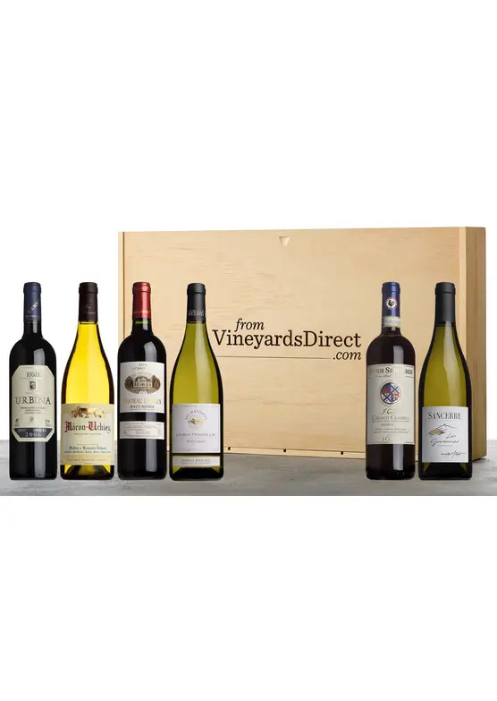 FromVineyardsDirect Signature Six Mixed Gift Box