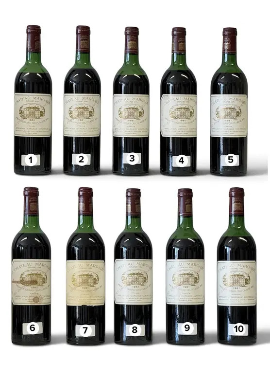 1981 Château Margaux, 1er Cru Classé Margaux (Case 2)