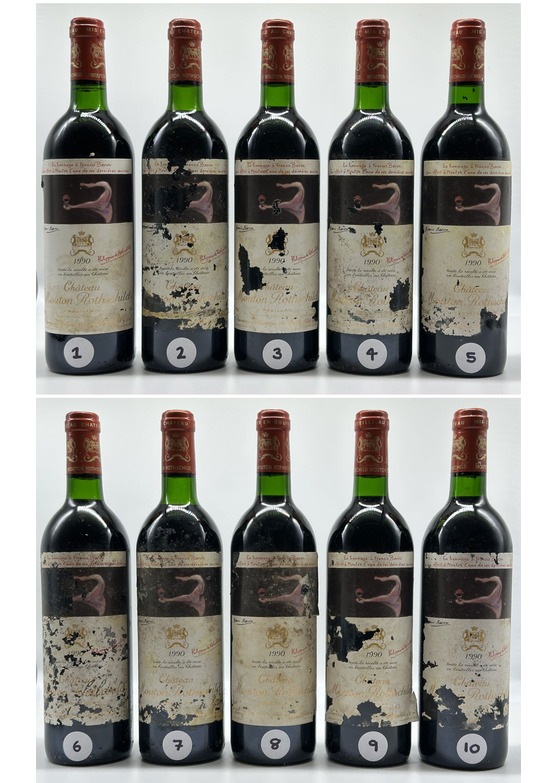 1990 Château Mouton-Rothschild, Premier Cru Classé Pauillac