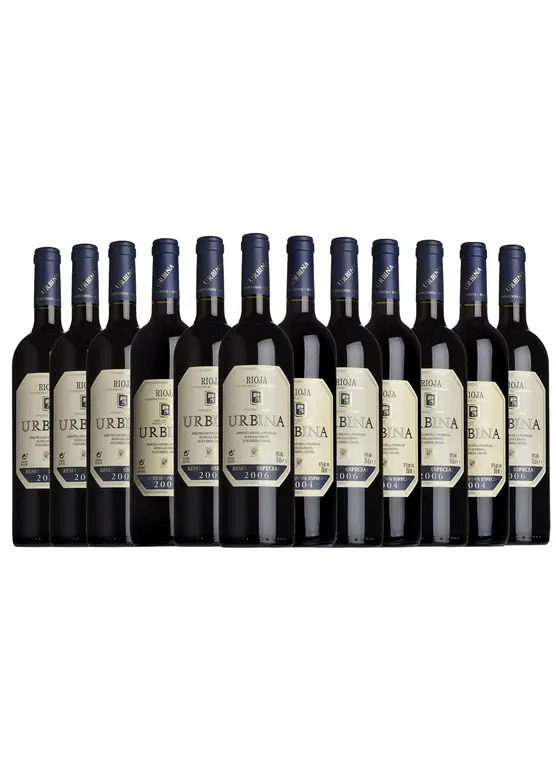 Bodegas Urbina 2006 & 2004 Mixed Case 