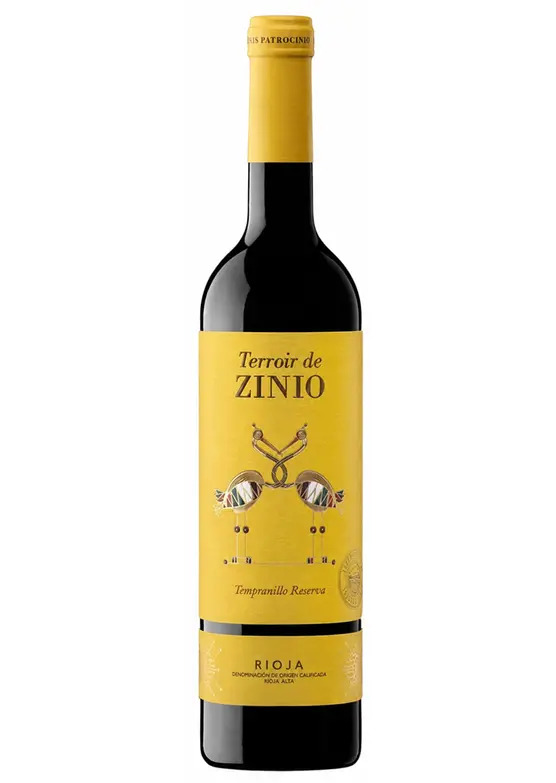 2020 Tempranillo Reserva, Terroir de Zinio, Bodegas Zinio